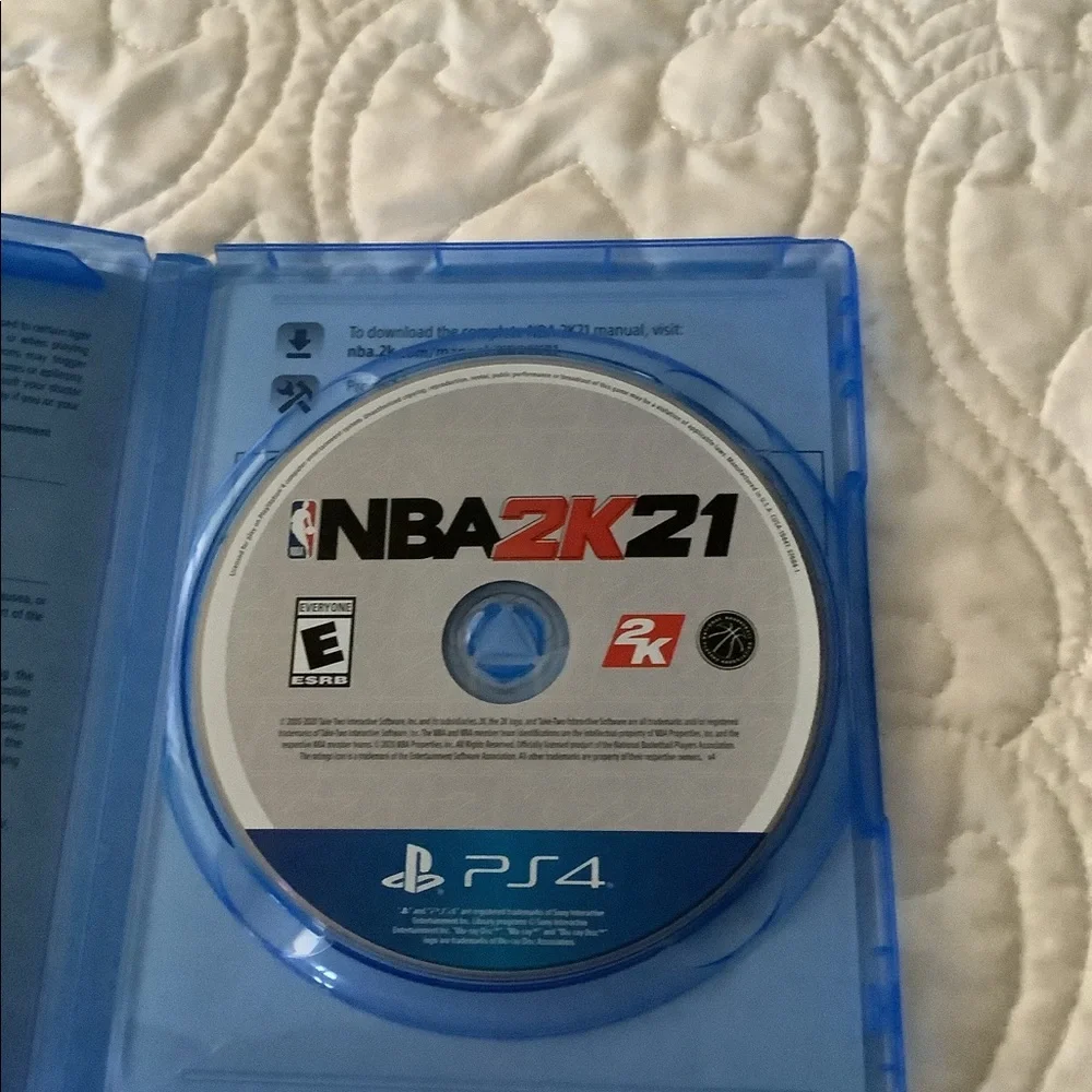 NBA2K21 PS4 Basketball Game